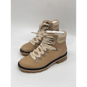 Sorel Women's Lennox Hiker Lace-Up Boots - Honest Beige 7